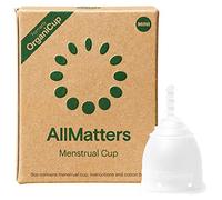 AllMatters Menstrual Cup (Formerly OrganiCup) Mini-Sized, for Teens or Those Who Need a Smaller Size. Award Winning Period Cups