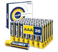 Allmax AAA (LR03) Maximum Power Alkaline Triple A Batteries (36 Count) - Ultra Long-Lasting, Leakproof Design, 10-Year Shelf Life, Maximum Performance (1.5V)