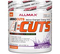 ALLMAX Nutrition, AMINOCUTS (ACUTS), Weight-Loss BCAA (CLA + Taurine + Green Coffee), Grape Escape, 210 g