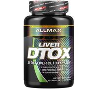 ALLMAX Nutrition, Liver Dtox with Extra Strength Silymarin (Milk Thistle) and Tumeric (95% Curcumin), 42 Capsules