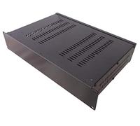 AllMetalParts 2U 19" Rack Mount Vented Top and Sides Enclosure Chassis Case [PC]