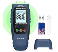 ALLmeter 2-in-1 Pin and Pinless Moisture Meter Wood Moisture Detector for Home Renovation, Professional Construction, and Woodworking