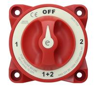 ALLmeter 350A Marine Battery Switch | Dual Battery Isolator for Boats & RVs | ABYC Saltwater Proof 12V 24V 48V Cut Off Switch with 2 Position for Car ATV UTV Vehicle Marine