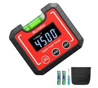 ALLmeter Digital Level Box Angle Finder Angle Gauge Inclinometer Protractor Level Bubble with V-Groove Magnetic Base Measurement Tool for Carpentry Building Home Table Saw Craftsman's Choice IP52