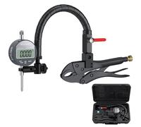 ALLmeter Disc Brake Rotor Gauge Dial Indicator 0-1"/0.0005" Digital Dial Indicator Runout Gauge Ball Joint Runout with 360° Flexible Stem & Locking Pliers for Automotive,Mechanical,Industrial