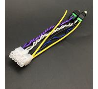 ALLMOST 10pin Power Harness Plug RCA Compatible with Pioneer TS-WX1210A TS-WX1010A TS-WX300A TS-WX300TA 01.45-18200-A01, White