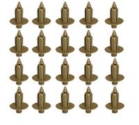 ALLMOST 20PACK Compatible with Volvo Interior Door Panel mounting Beige Clip with Push pin S60 S80 XC70 V70