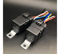 ALLMOST New 2 PCS New Trim & Tilt Relay Plug Socket Cook Mfg 7493 12V 80-amp P/N 119-7493