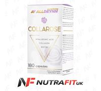 ALLDEYNN Collarose Collagen Capsules - Bovine Collagen Hydrolysate with Hyaluronic Acid, Biotin and VIT C - Anti Aging Skin Treatment - Hair Supplements for Women - 180 Caps