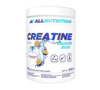 ALLNUTRITION Creatine Muscle Max Food Suplement - Creatine Monohydrate with Taurine - Performance Boost and Muscle Recovery - No Added Sugar - Instant Powder 500g - Passion Fruit