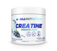 ALLNUTRITION Creatine Muscle Max Food Suplement - Creatine Monohydrate with Taurine - Performance Boost and Muscle Recovery - No Added Sugar - Instant Powder 250g - BlackBerry