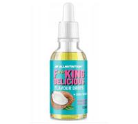 Allnutrition Fitking Delicious Flavour Drops, Coconut - 50 ml.