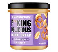 Allnutrition Fitking Delicious Peanut Cream, with Pretzels - 350g