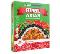 ALLNUTRITION FITMEAL Healthy Ready Meal - Quick Easy Preparation Shelf Stable No Preservatives - No Refrigeration Delicious Filling Fit Low Calorie - 420g Asian