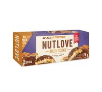 ALLNUTRITION Nutlove Sugar Free Chocolate Cookies - Milk Chocolate Biscuits with Peanut & Caramel Filling - Sugar Free Sweets - Low Calorie Snacks - 1 Pack x 128 g