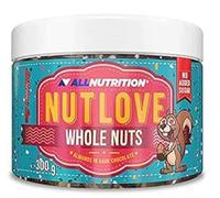 ALLNUTRITION Nutlove Whole Nuts - Peanuts in White Chocolate - Sugar Free Chocolates - No Added Sugar Chocolate -White Crunch - Low Calorie Sweets - Healthy Snack - 300g