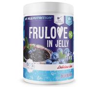 ALLNUTRITION Sugar Free Jam - Frulove in Jelly Blueberry - Seriously Low Carb Fruits in Jelly - 80% Fruit Jelly Low Calorie Spread - Sugar Free Marmalade - Vegan Friendly - 1000g