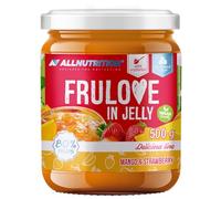 ALLNUTRITION Sugar Free Jam - Frulove In Jelly Mango & Strawberry - Seriously Low Carb Fruits in Jelly - 80% Fruit Jelly Low Calorie Spread - Sugar Free Marmalade - Vegan Friendly - 500g