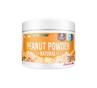 ALLNUTRITION Sugar Free Peanut Powder - Low Fat Peanut Butter - No Sugar Peanut Cream with 50% Protein - Low Calorie Sweets - No Palm Oil - Vegan and Keto Friendly - 200g Natural