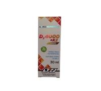 Allnutrition Vitamin D3 4000 IU K2 E Olive Oil Drops 30ml Adults Over 75