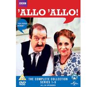 ALLO ALLO COMPLETE SERIES 1-9 DVD SEASON 1 2 3 4 5 6 7 8 9 Brand New Seald UK R2