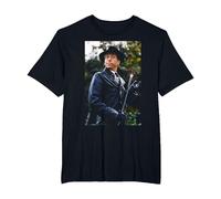 Allo Allo David Janson Herr Otto Flick Actor T-Shirt, Men's Big and Tall, Black, 3X Tall