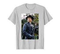 Allo Allo Herr Otto Flick Actor David Janson T-Shirt, Men, Silver Grey, Large
