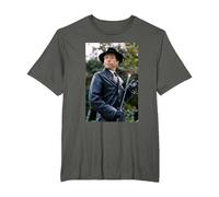 Allo Allo Herr Otto Flick Actor David Janson T-Shirt, Men's Big and Tall, Asphalt Grey, 2X Tall