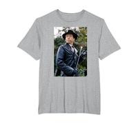 Allo Allo Herr Otto Flick Actor David Janson T-Shirt, Men's Big and Tall, Heather Grey, 4X Tall