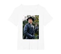 Allo Allo Herr Otto Flick Actor David Janson T-Shirt, Women's Plus, White, 2X