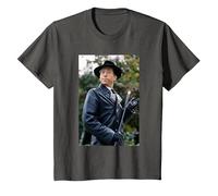 Allo Allo Herr Otto Flick Actor David Janson T-Shirt, Youth, Asphalt Grey, Small