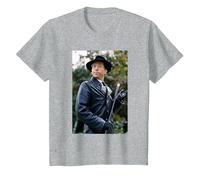 Allo Allo Herr Otto Flick Actor David Janson T-Shirt, Youth, Heather Grey, Medium