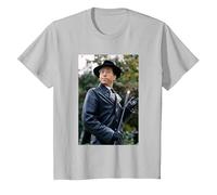Allo Allo Herr Otto Flick Actor David Janson T-Shirt, Youth, Silver Grey, 3T