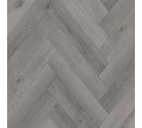Allo Lh Whisper Grey 8mm Spc Click Lvt Flooring Herringbone Wood Effect, For Home & Commercial Use 1.75 M²Per Pack