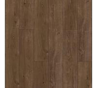 Allo (RBP) Warm Walnut Wood Effect SPC Click Luxury Vinyl Tile - Plank(5.2mm LVT), For Home & Commercial Use, Suitable For Underfloor Heating