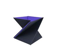 Allocacoc DesignNest Levit8 - The flat folding portable standing desk,Periwinkle,Small