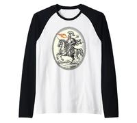 Alloces The Fire-Breathing Marshal Raglan Baseball Tee