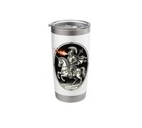 Alloces The Infernal Cavalier Stainless Steel Insulated Tumbler