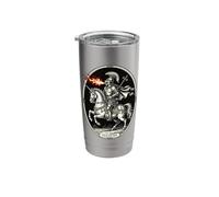 Alloces The Infernal Cavalier Stainless Steel Insulated Tumbler