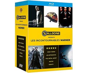 Allociné - Top 5 des films Warner : Full Metal Jacket + Gravity + Gran Torino + Les affranchis + La ligne verte [Blu-ray]