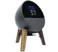 Alloery Desk Stand Compatible with Echo Spot Wood and Homepod mini Stand Protect Speaker Sound Better Stable Wooden Mount Holder for All Suitable Sized Speakers