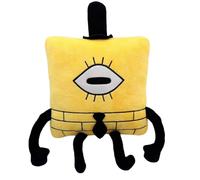 AlloFuu Gravity Falls Plush Bill Cipher Plushies with Keyring- Soft Cute Stuffed Toy Doll Pillow, Halloween for Boys Girls Fans (yellow-S, One Size)