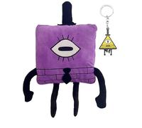 AlloFuu Gravity Falls Plush Bill Cipher Plushies with Keyring- Soft Cute Stuffed Toy Doll Pillow, Halloween for Boys Girls Fans