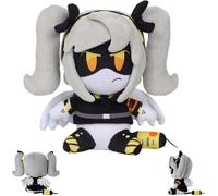 AlloFuu Murder Drones Plush Toys,Cartoon Stuffed Animal Pillow Cushion Soft Plushies Dolls with Stickers as Gift for Fans Kids Collection (Grey Girl)