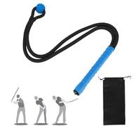 ALLOMN Golf Rope Swing Trainer, Multipurpose Golf Swing Training Aid Rope for Strength Control Physical Training, Portable Golfs Practice Ropes Swings Speed Trainer Indoor for Golfs Club Beginner