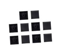 alloneslife 10Pieces PBTs Not Engraving Blanks Keycap XDA Height Height 1U Dyeing Sublimations Keycaps for Switches Mechanical Keyboards Keycap