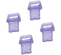alloneslife 4Pcs Dustproof Caps Covers Charging Port Protector Covers For 16 15 14 13 12 Plugs For Multiple Device