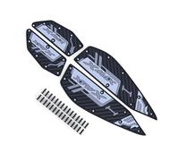 alloneslife Antislip Motorcycle Footrest Pads For Xmax300 2020-2024: Durables Rubber Grip Quick Installation Ergonomic Design Motorcycle Footrest Pad