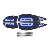 alloneslife Antislip Motorcycle Footrest Pads For Xmax300 2020-2024: Durables Rubber Grip Quick Installation Ergonomic Design Motorcycle Footrest Pad