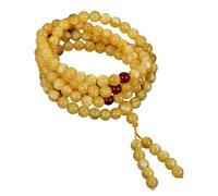 alloneslife Charm Smooth Prayer Beads Necklace Lightweight Rosary Beaded Jewelry for Mindfulness Rituals Prayer Beads Bangle